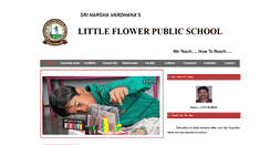 Desktop Screenshot of littleflowerpublicschool.com